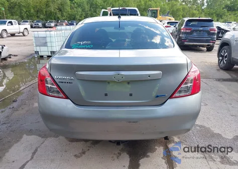 2012 Nissan Versa 1.6 S из США, поврежденный, VIN 3N1CN7AP1CL910494